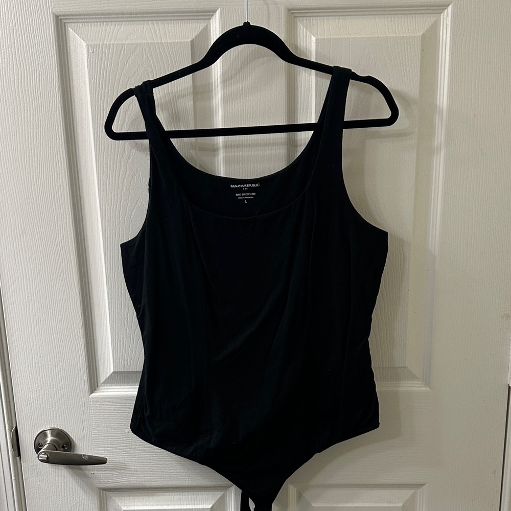Banana Republic Classic Black Bodysuit